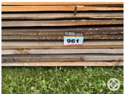 St-Prosper: Planches de pin blanc, 4/4, 1 po &times; 5 &agrave; 12 po de largeur (environ 315 PMP).