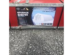 GOLD MONTAIN SS-SR2030-300- Abri toit arondi simple trust, PE 300G, 20'x30'x12', Poid: 836 lbs
