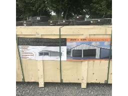 CHERY MS-2533-Abri double pour automobile en m&eacute;tal 25' x 33' / Portable Metal Shed 25*33FT