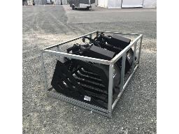 GREATBEAR AT-RGB-72-Godet &agrave; roches &agrave; grappin 72'' attache Skid-Steer, 882 lbs / Greatbear Rock Grapple Bucket Weight: 882.00 lb