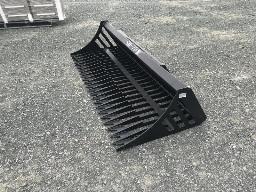 GREATBEAR AT-RGB-78-Godet &agrave; roches 78'' , attache Skid-Steer, 554 lbs / Greatbear Rock  Bucket Weight: 554.00 lb