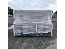 STEELMAN WB-10-40D2-BU-Coffre &agrave; outils 10' (40 tiroirs, 2 portes), bleu, poids 1151 lbs , 113''x 75''x 24''