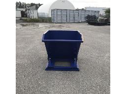GREATBEAR ET-SDH-10-B-Bac verseur 1 VC, bleu , 375 lbs / Greatbear Self Dumping Hopper - 1 Cubic Yard - Blue Weight: 375.00 lb