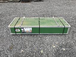 Abri pour conteneur toit arrondi simple trust 20'x20'x6,5', PE 300G, 535 lbs / Gold Mountain Single Truss Shipping Container