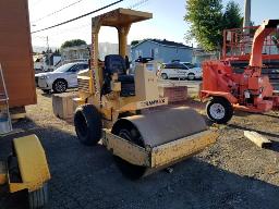 2006- Rouleau de compaction diesel. RAMMA, mod&egrave;le S48K.