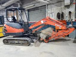 2019-Excavatrice Kubota diesel, mod&egrave;le KX71