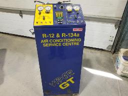 Centre de service pour air climatis&eacute; de v&eacute;hicule R12 + R134A