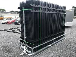 FG-ISF30-4R-Cl&ocirc;ture en fer 30 pi&egrave;ces 10 ' x 7 ' x 4