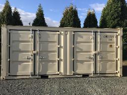 Conteneur de 20', 3 portes. 8'6" No s&eacute;rie C1MU161693 3 22GG 2.6M