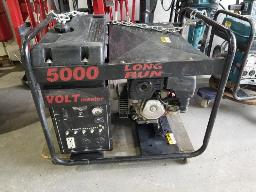 G&eacute;n&eacute;ratrice Volt Master 5000 100/200V. Moteur Honda 9Hp. 960 heures