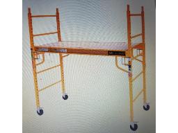 Syst&egrave;me &eacute;chafaudage sur roue, marque Metaltech Jobste 6' , mod&egrave;le 1-C1S04 avec stabilisateur