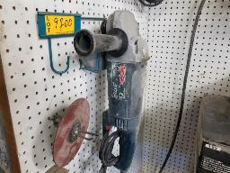 Bosch rectifieuse 9" &eacute;lectrique, guarde 9"