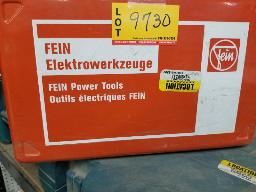 Fein oscillateur EL. avec plusieurs accessoires