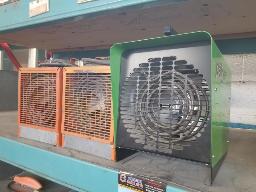 1 chaufferette, marque Patron, mod&egrave;le P-3000, 3000W 220V  + 2 Dimplex 4800W 220V