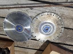 Lot de 2 lames &agrave; bois (Pav&eacute; uni, b&eacute;ton) 10