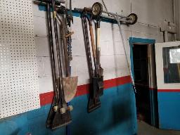 Lot d'outils pour couvreur &agrave; toiture