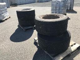 4 pneus Single Good Year fuel MAXSSD 445/50/R22.5 (Homologuer)