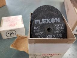 Flevovit, bo&icirc;te de 74 meules 3" x 0.035 x 3/8"