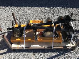 2026-Tari&egrave;re et rallonge pour chargeuse compacte / skid steer loader auger and extra rod.