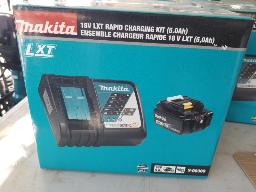 Ensemble de chargeur rapide 18V, LXT, Makita, mod&egrave;le Y00309 (Neuf)