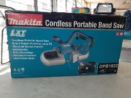 Scie &agrave; ruban portative, Makita. Batterie non incluse, mod&egrave;le DPB182Z