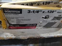 Environ de 6000 clous en bande 3 1/4", 12&deg;