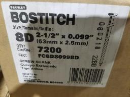 7200 clous en bobine 2 1/2"