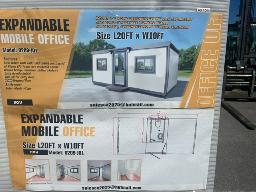 Bureau mobile 20'x10' / 20 ft x 10 ft Mobile Office 0209-J01