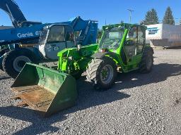 2013-Chariot &eacute;l&eacute;vateur t&eacute;lescopique diesel. Marque Merlo, mod&egrave;le 32.6