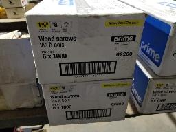 12000 vis &agrave; bois 1 1/4 1 #8