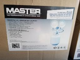 Chauffage double t&ecirc;te sur r&eacute;servoir propane, marque Master, 32 000 BTU
