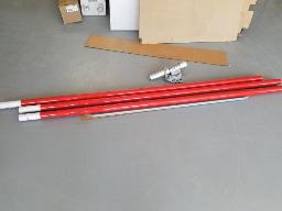 Ensemble Darby B&eacute;ton : 3 manches 6' + 1 t&ecirc;te &agrave; chaine + 1 taloche 48" bout rond
