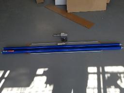 Ensemble Darby B&eacute;ton : 2 manches 6' + adaptateur manche clips&eacute; &agrave; visse + taloche 48" bout rond + t&ecirc;te ferm&eacute;e twist&eacute;e