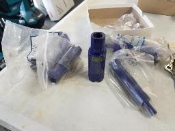 Lot d'emportes pi&egrave;ces diamant pour perceuse et rectifieuse de grosseurs vari&eacute;es