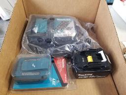 1 batterie 18V LXT + 1 batterie 18V Lithium-ion + chargeur DC18V Makita