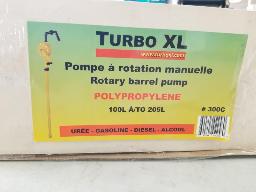 2 pompes &agrave; rotation manuel Turbo XL