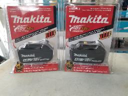 2 batteries Makita 18V Lithium-ion 5.0 Ah 196675-2