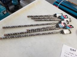 M&egrave;ches SDS + (3 x 5/8" x 18" B61145),  (4 x 5/8" x 10" B61139)