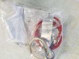 6 &Eacute;lingues ancrage 6' c&acirc;ble galvanis&eacute; 1/4" rev&ecirc;tu de PVC