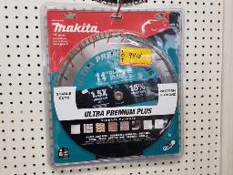 Lame de diamant 14'' E02652, pour brique pav&eacute; et fonte -MAKITA