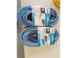 2 extensions &eacute;lectriques 50' &agrave; &eacute;preuve des intemp&eacute;ries , article inclus. mod&egrave;le LT530825