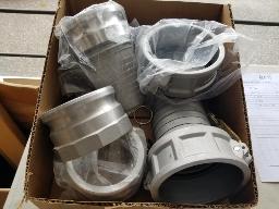 Adaptateurs aluminium pompes et boyaux 2 x A400, 1 x B400, 1 x C400, 1 x E400, 1 x DC400
