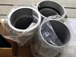 Adaptateurs aluminium pompes et boyaux, 2 x E600, 1 x C600