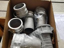 Adaptateurs aluminium pompes et boyaux, 3 x C300, 1 x F300, 2 x A300