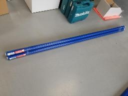 3 manches aluminium 72"  1 3/4" diam&egrave;tres vis&eacute;s