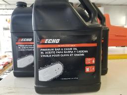 5 x 4 litres huile &agrave; chaine Echo m&eacute;dium