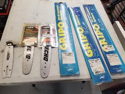 6 Lames &agrave; scie &agrave; chaine vari&eacute; 1 x 6" + 1 x 10" + 1 x 12" + 3 x 18", Marque Gripo