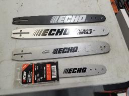 4 Lames &agrave; scie &agrave; chaine vari&eacute; 1 x 12" + 1 x 16" + 2 x 18"  Marque Echo