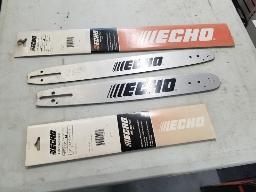 4 Lames &agrave; scie &agrave; chaine vari&eacute; 1 x 10" + 1 x 16" + 2 x 18"  Marque Echo