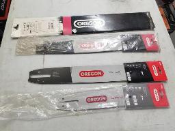 4 Lames &agrave; scie &agrave; chaine vari&eacute; 1-12" + 1-16"+2-18" Marque Oregon